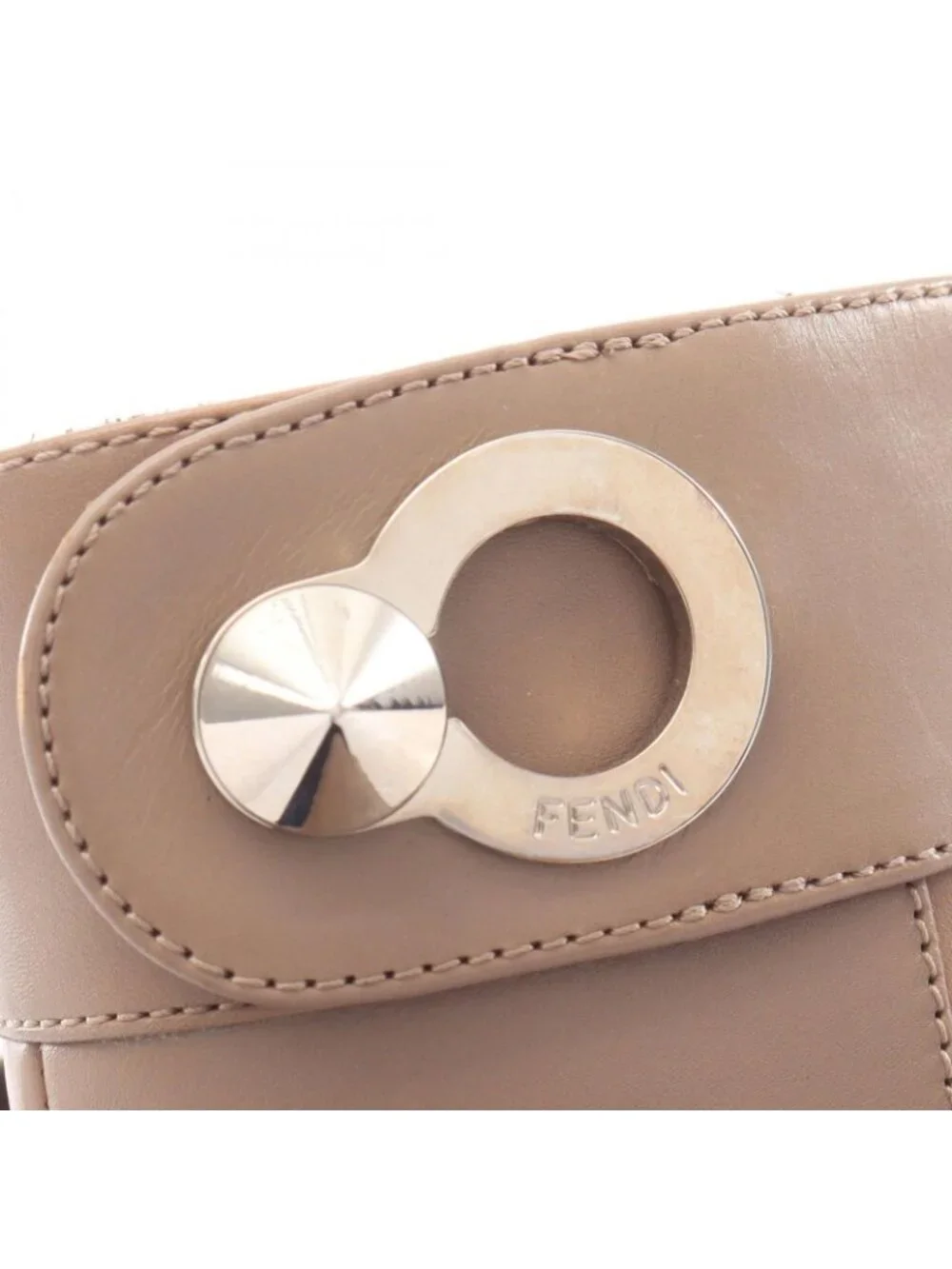 Fendi Boots Leather Beige